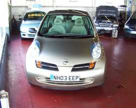Click on this photo of the Nissan Micra 1.2 S New Shape 3 door to enlarge... for sale at Woodbourne Service Station Brighton - if this photo is missing try refreshing the page if the photo still doesn't appear this vehicle might be already sold in which case please contact the dealer