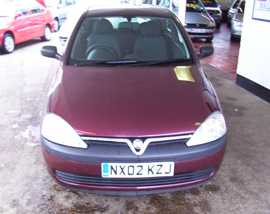 Click on this photo of the Vauxhall Corsa 1.2 Club 16V 3 door to enlarge... for sale at Woodbourne Service Station Brighton - if this photo is missing try refreshing the page if the photo still doesn't appear this vehicle might be already sold in which case please contact the dealer